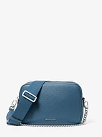 Bryant Medium Pebbled Leather Camera Crossbody Bag