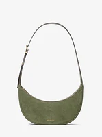 Avra Medium Suede Crossbody Bag