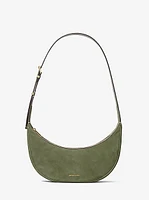 Avra Medium Suede Crossbody Bag