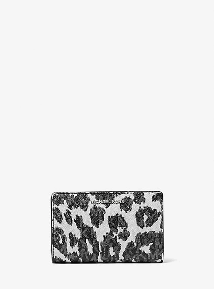 Empire Medium Leopard Logo Wallet