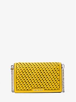 Jet Set Medium Hand-Woven Leather Crossbody Bag