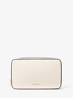 Medium Pebbled Leather Tech Organizer