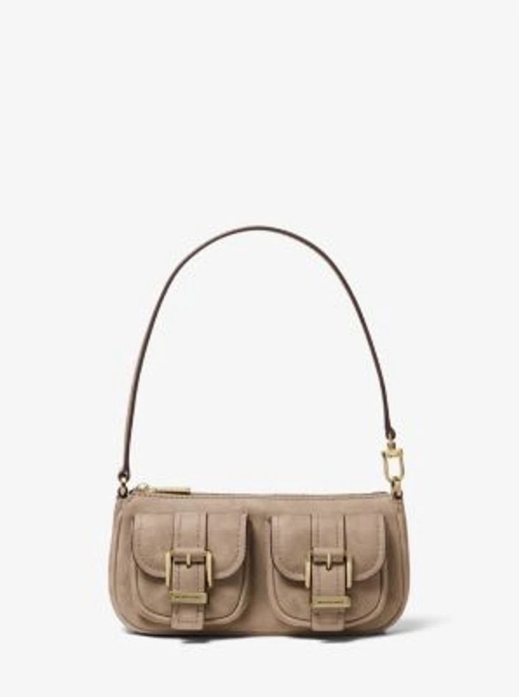 Zoe Small Suede Convertible Pochette