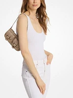 Zoe Small Suede Convertible Pochette