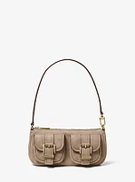 Zoe Small Suede Convertible Pochette