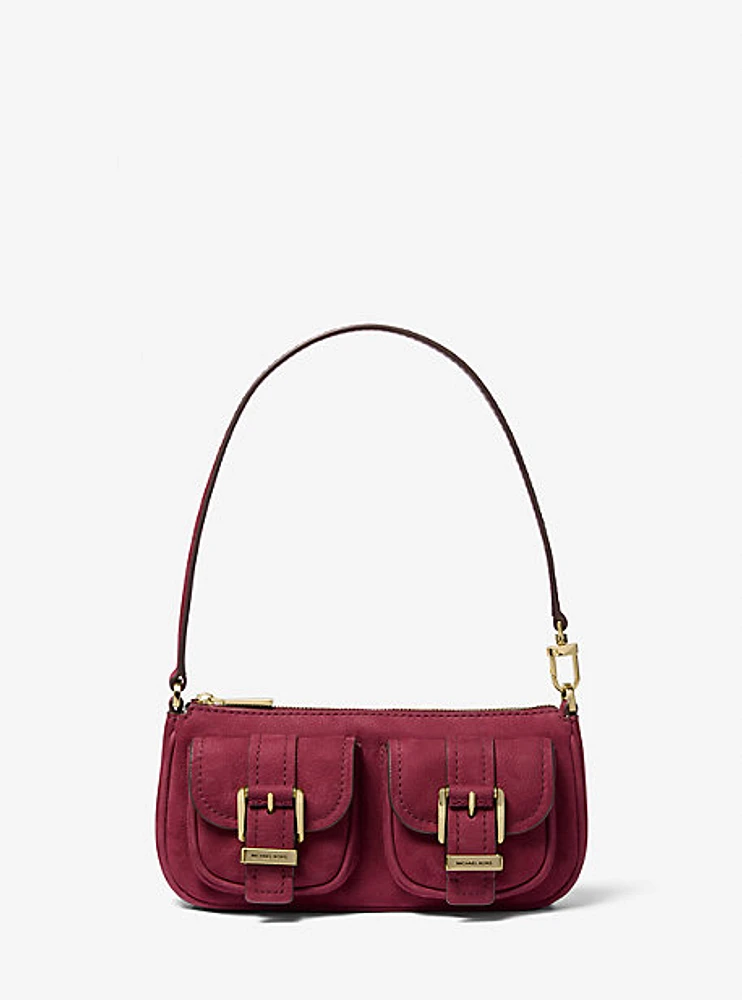 Zoe Small Suede Convertible Pochette