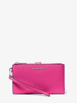 Cartera Adele de piel para smartphone