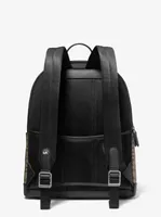 Hudson Slim Animal Print Logo Backpack