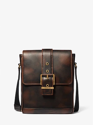 Colby Burnished Leather Crossbody Bag