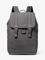 Hudson Medium Pebbled Leather Backpack