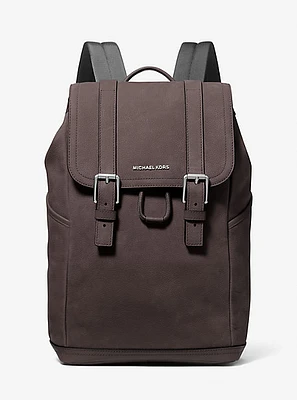 Hudson Medium Pebbled Leather Backpack