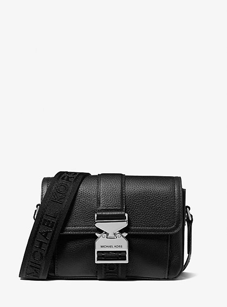 Hudson Pebbled Leather Crossbody Bag