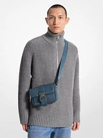 Hudson Pebbled Leather Crossbody Bag