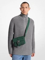 Hudson Pebbled Leather Crossbody Bag