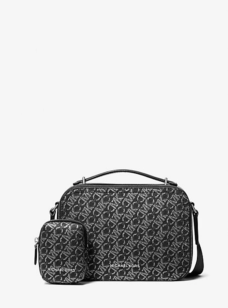 Hudson Empire Monogram Crossbody Bag