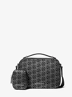 Hudson Empire Monogram Crossbody Bag