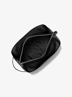 Hudson Pebbled Leather Travel Pouch