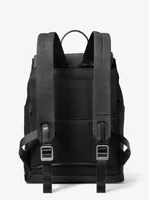 Hudson Pebbled Leather Utility Backpack
