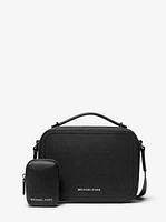 Hudson Pebbled Leather Crossbody Bag