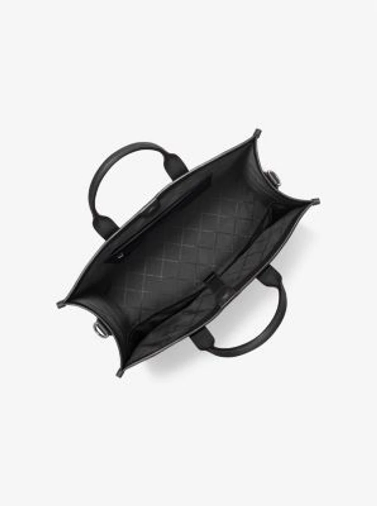 Hudson Pebbled Leather Tote Bag