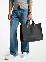Hudson Pebbled Leather Tote Bag
