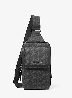 Hudson Empire Monogram Sling Pack