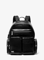 Mochila Dakota estilo cargo de piel