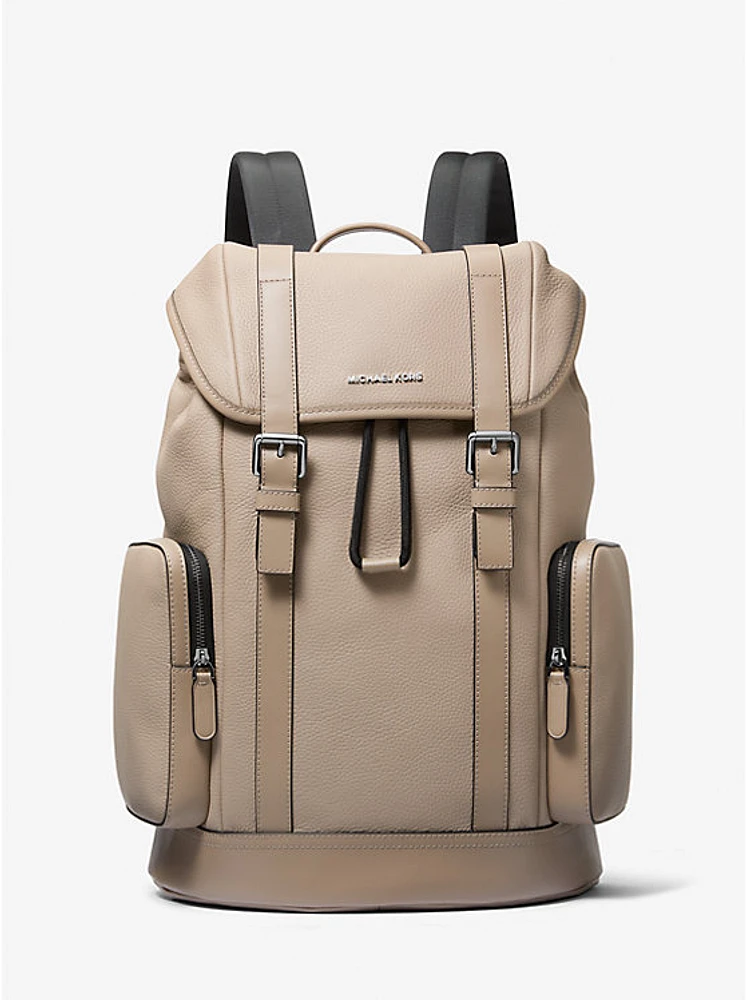 Hudson Pebbled Leather Backpack