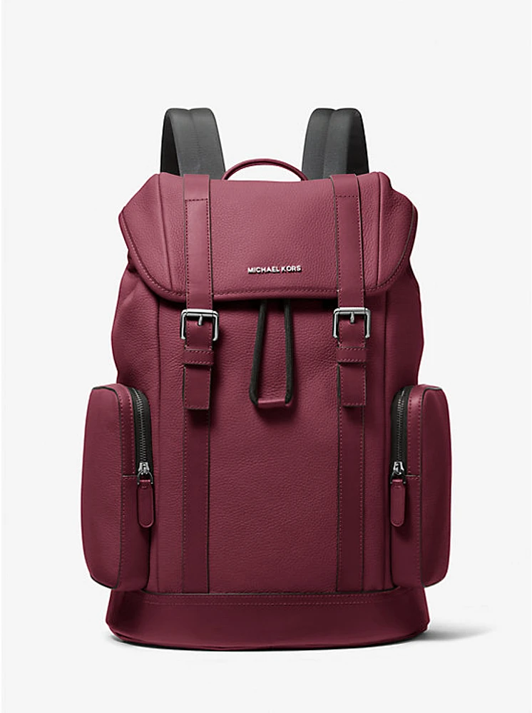 Mochila Hudson de piel granulada