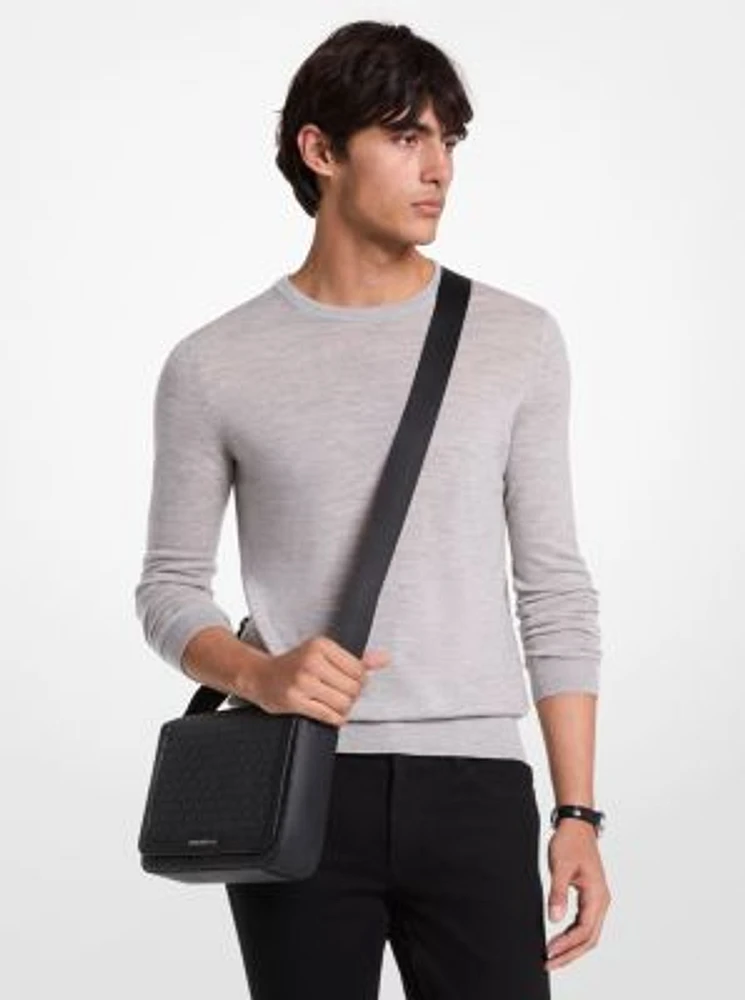 Hudson Signature Logo Crossbody Bag