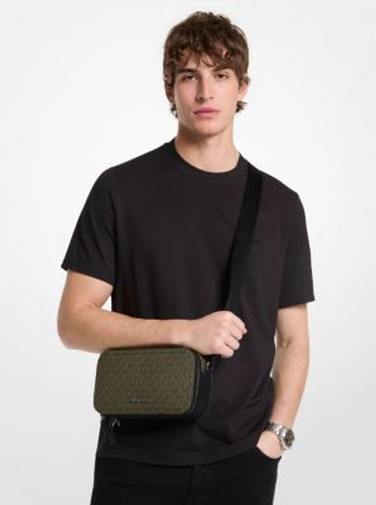 Hudson Signature Logo Crossbody Bag