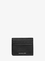 Hudson Pebbled Leather Card Case