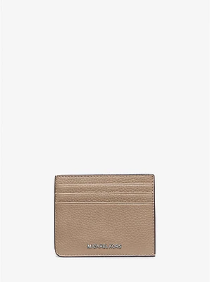 Hudson Pebbled Leather Card Case