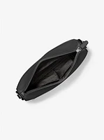Edison Medium Scratch-Resistant Crossgrain Leather Messenger Bag
