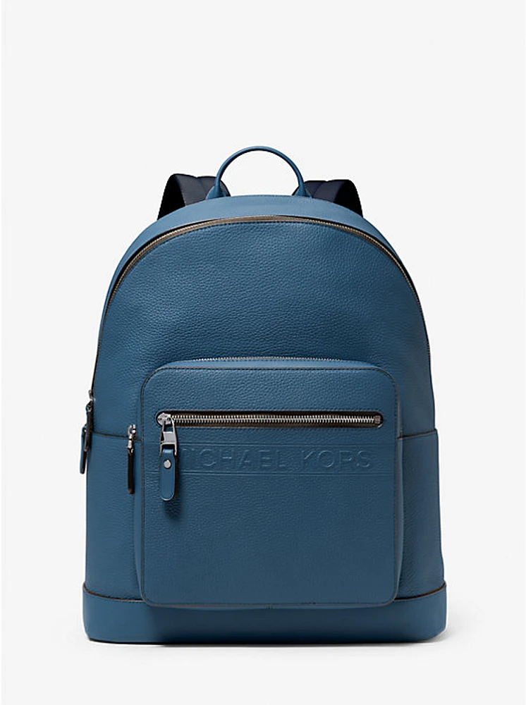 Hudson Leather Commuter Backpack