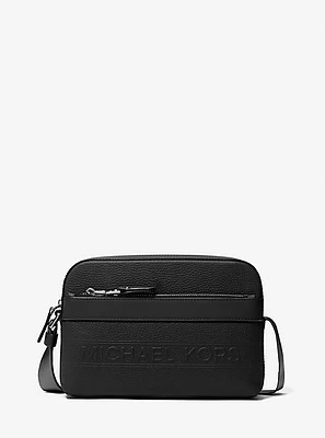 Hudson Pebbled Leather Utility Crossbody Bag