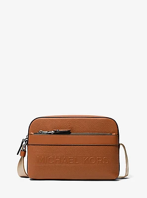 Hudson Pebbled Leather Utility Crossbody Bag