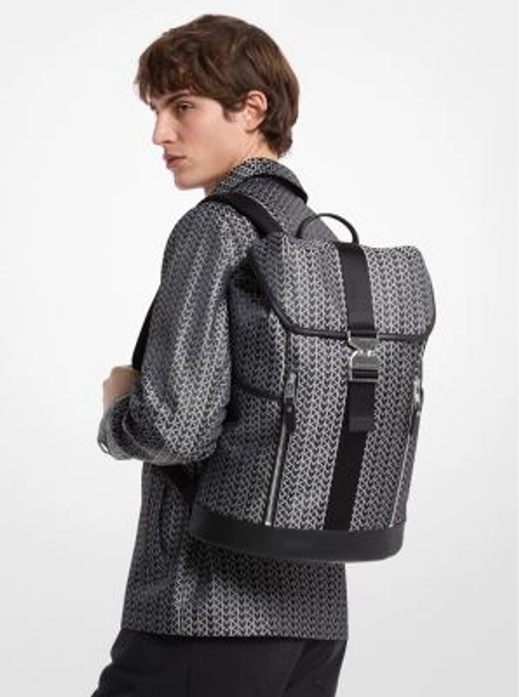 Eli MK2000 Logo Jacquard Aviator Backpack