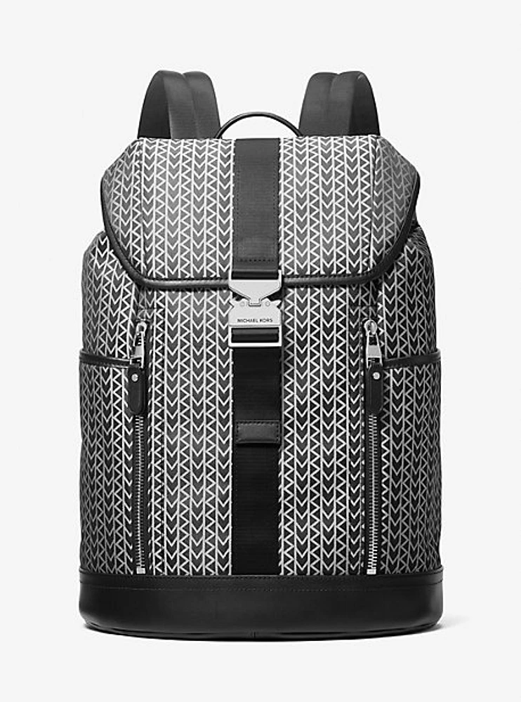 Eli MK2000 Logo Jacquard Aviator Backpack