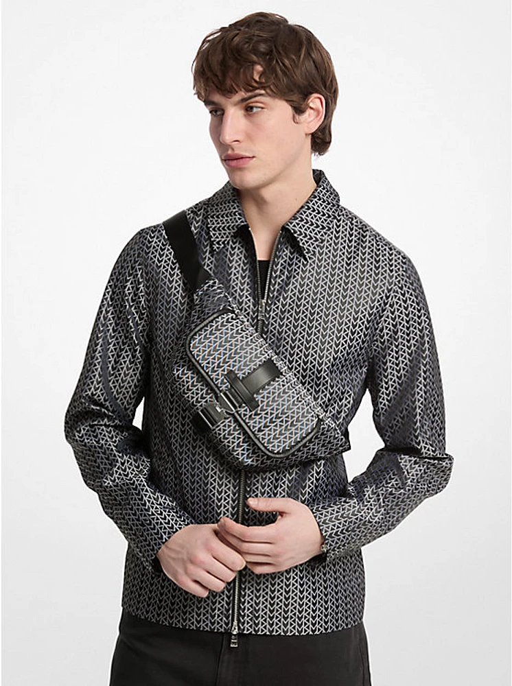 Eli MK2000 Logo Jacquard Sling Pack
