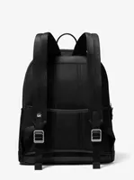 Hudson Slim Pebbled Leather Backpack