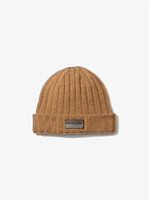 Ribbed Wool Beanie Hat