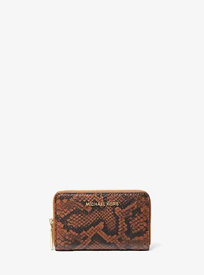 Small Snake Embossed Wallet