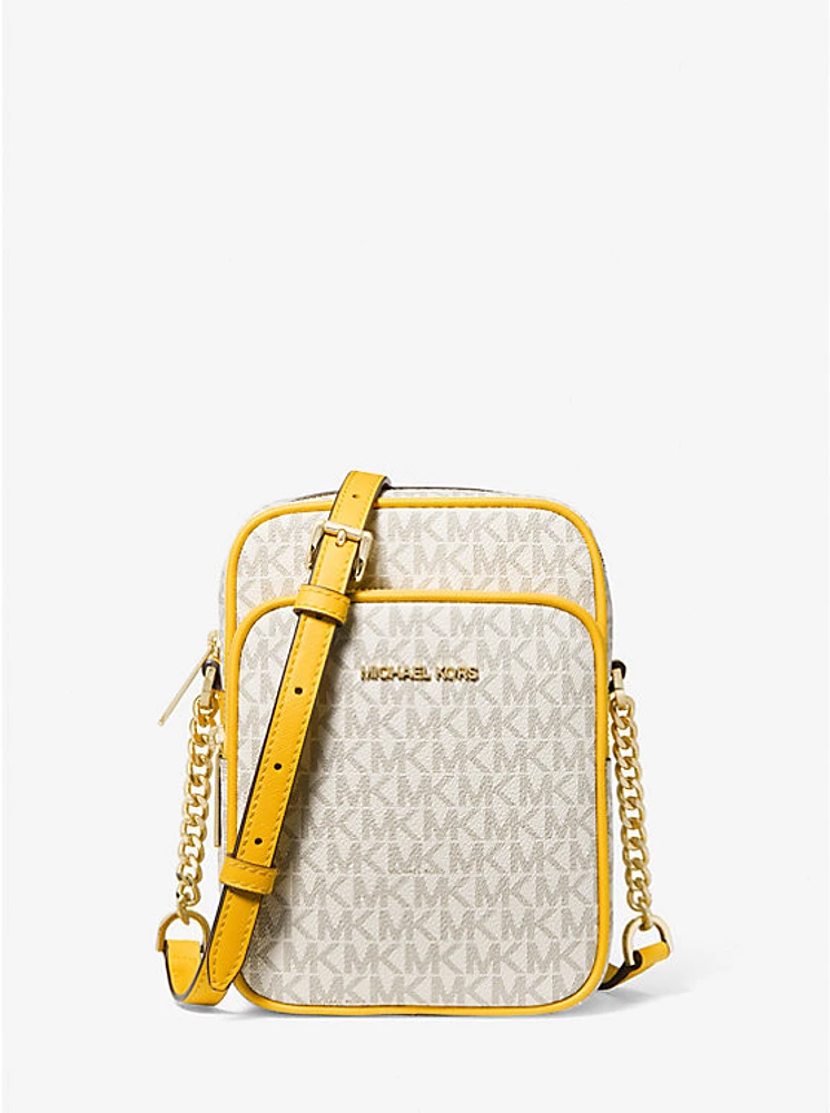 Jet Set Travel Medium Logo Crossbody Bag