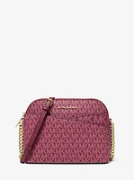 Jet Set Travel Medium Logo Dome Crossbody Bag