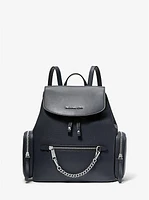 Jet Set Medium Pebbled Leather Backpack