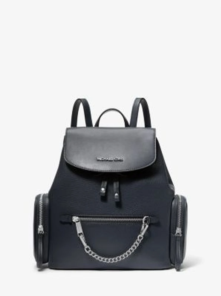 Jet Set Medium Pebbled Leather Backpack