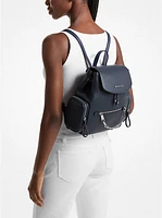 Jet Set Medium Pebbled Leather Backpack
