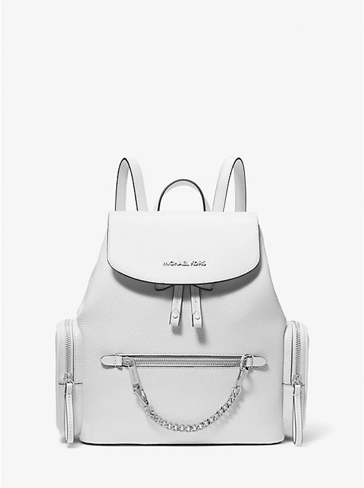 Jet Set Medium Pebbled Leather Backpack