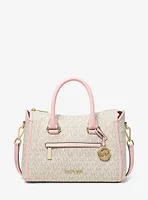 Carine Medium Logo Satchel